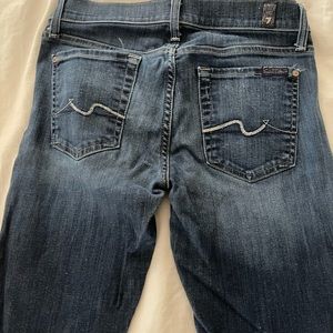 7 for All Mankind straight leg jeans